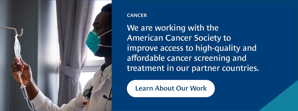 Learn about our work on cancer