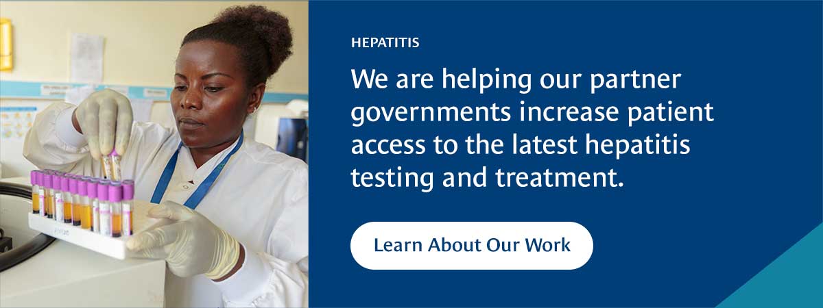 Learn about our work on hepatitis