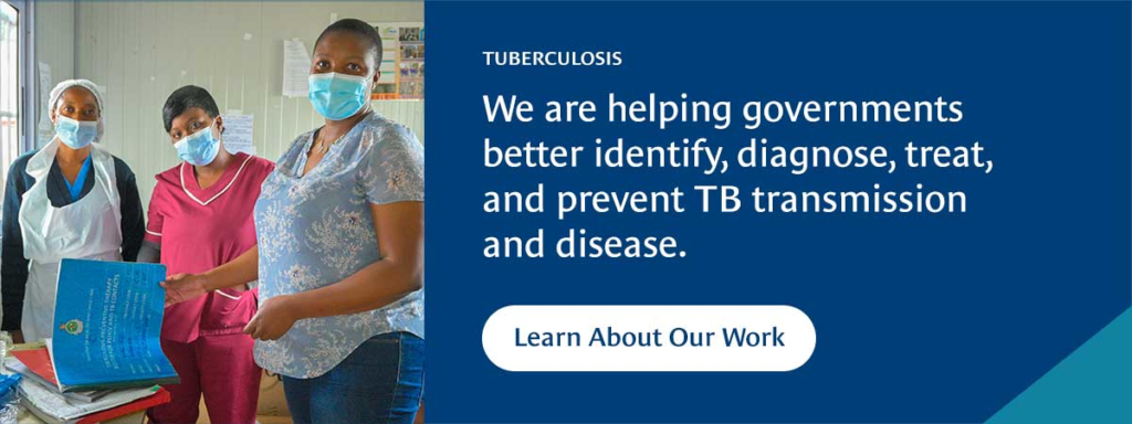 Learn about our work on tuberculosis