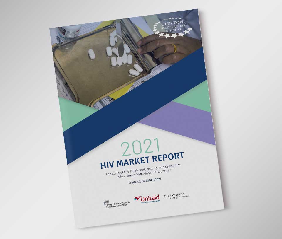 Cover of the 2021 HIV Market Report