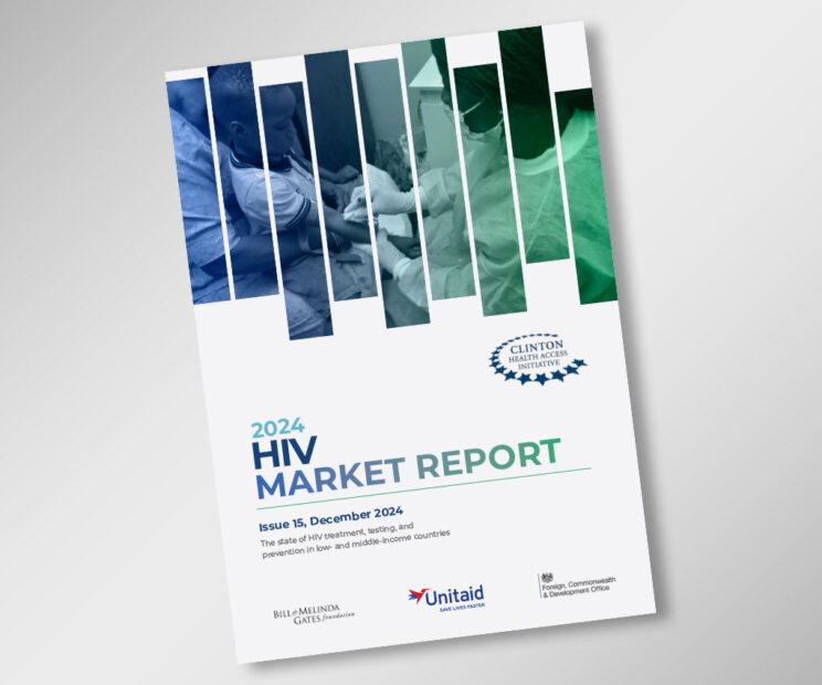 Cover of the 2024 HIV Market Report